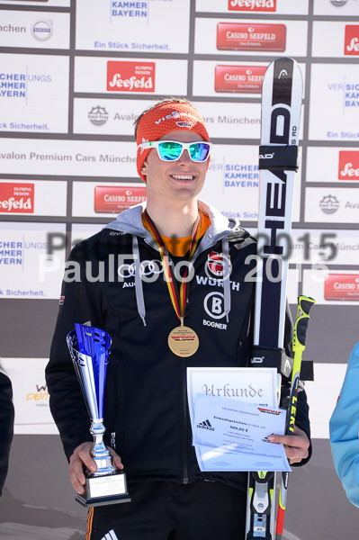 Int. Dt. Meisterschaft Riesenslalom Herren 2015