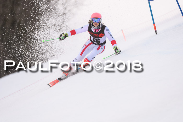 Int. FIS Rennen Damen, RS, Maria Alm 09.01.2018