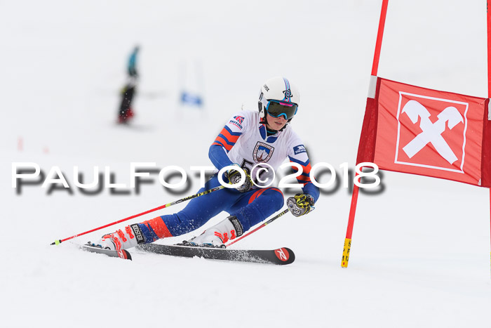 Int. FIS Rennen Damen, RS, Maria Alm 09.01.2018