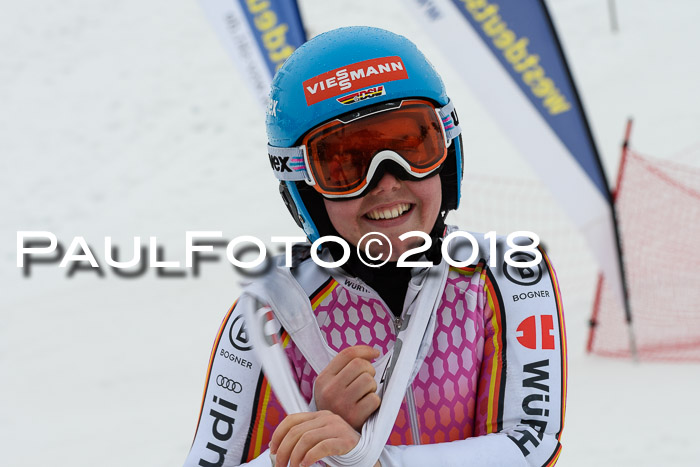 Int. FIS Rennen Damen, RS, Maria Alm 09.01.2018