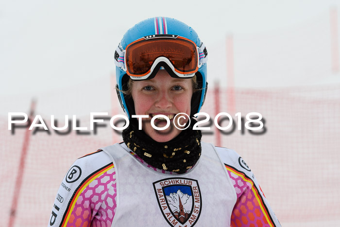 Int. FIS Rennen Damen, RS, Maria Alm 09.01.2018