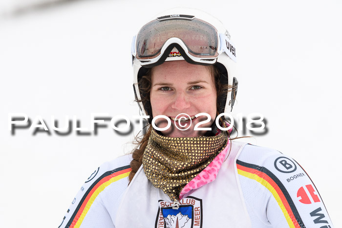 Int. FIS Rennen Damen, RS, Maria Alm 09.01.2018