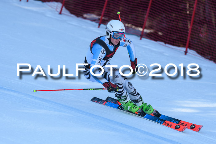 Int. FIS Rennen Herren, RS, Maria Alm 10.01.2018