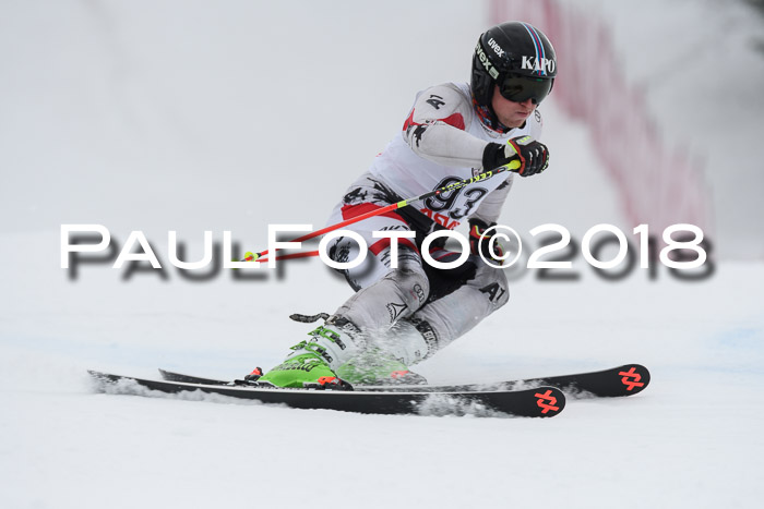 Int. FIS Rennen Herren, RS, Maria Alm 11.01.2018