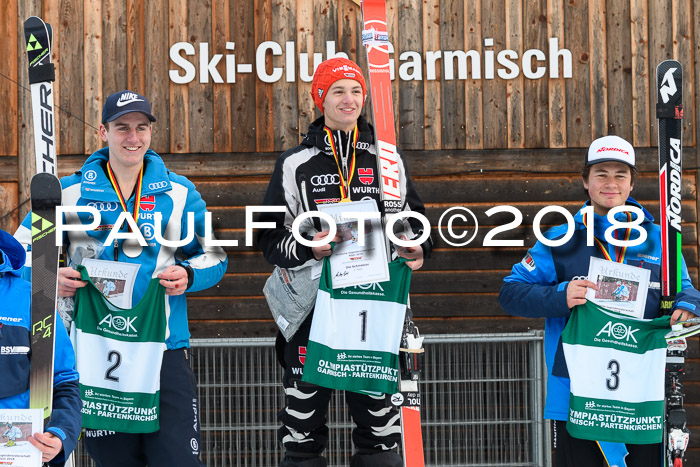 FIS NJC Alpine Kombi Damen + Herren 14.01.2018