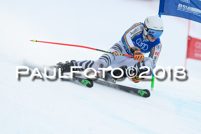 Bayerische Schülermeisterschaft Alpin Riesenslalom 27.01.2018