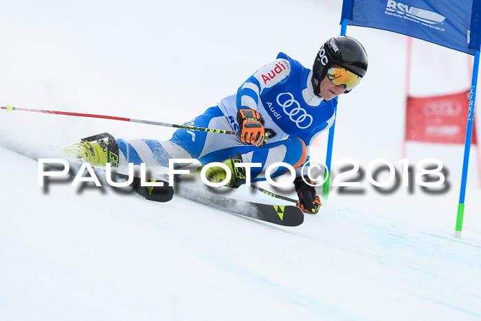 Bayerische Schülermeisterschaft Alpin Riesenslalom 27.01.2018