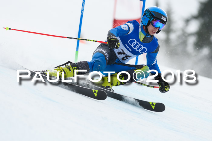 Bayerische Schülermeisterschaft Alpin Riesenslalom 27.01.2018