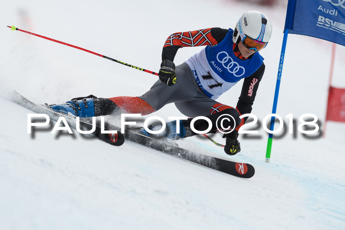 Bayerische Schülermeisterschaft Alpin Riesenslalom 27.01.2018