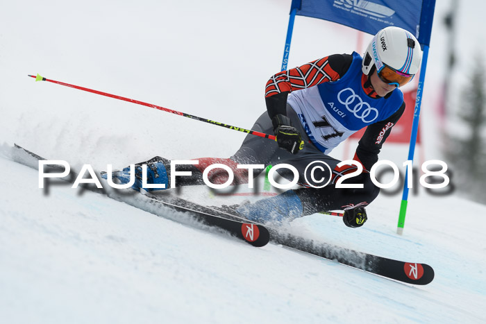 Bayerische Schülermeisterschaft Alpin Riesenslalom 27.01.2018