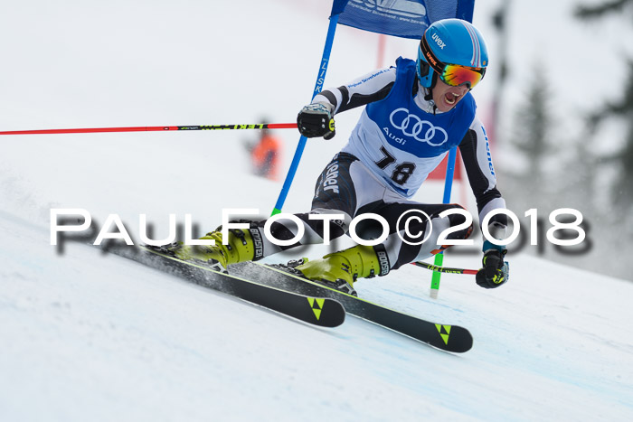 Bayerische Schülermeisterschaft Alpin Riesenslalom 27.01.2018