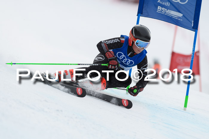 Bayerische Schülermeisterschaft Alpin Riesenslalom 27.01.2018