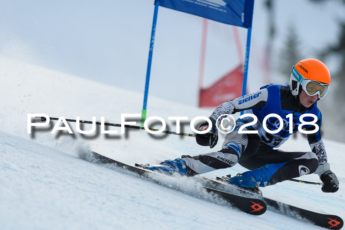 Bayerische Schülermeisterschaft Alpin Riesenslalom 27.01.2018