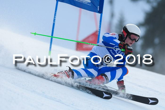 Bayerische Schülermeisterschaft Alpin Riesenslalom 27.01.2018