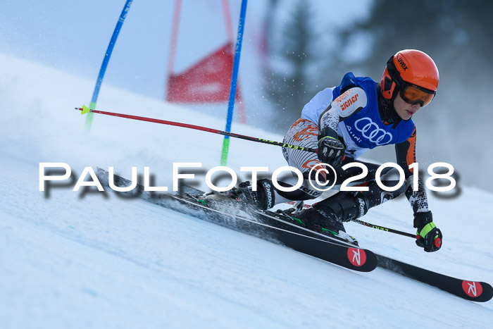 Bayerische Schülermeisterschaft Alpin Riesenslalom 27.01.2018