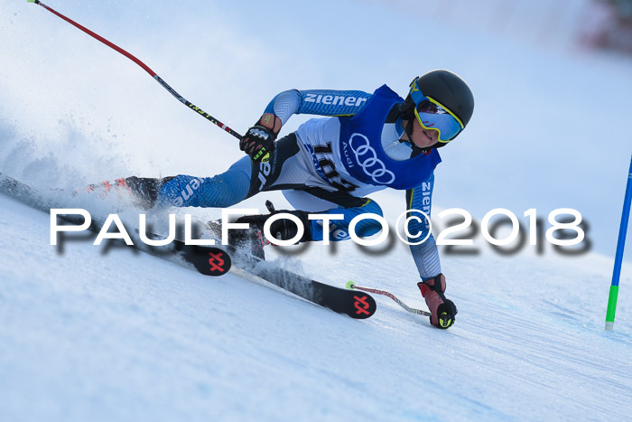 Bayerische Schülermeisterschaft Alpin Riesenslalom 27.01.2018