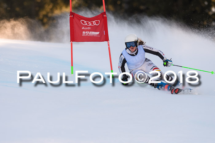 Bayerische Schülermeisterschaft Alpin Riesenslalom 27.01.2018