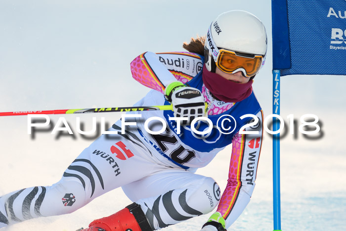 Bayerische Schülermeisterschaft Alpin Riesenslalom 27.01.2018