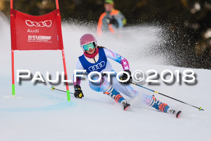 Bayerische Schülermeisterschaft Alpin Riesenslalom 27.01.2018