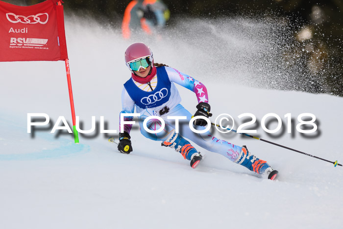 Bayerische Schülermeisterschaft Alpin Riesenslalom 27.01.2018