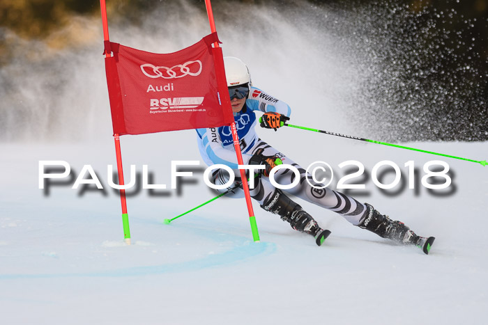 Bayerische Schülermeisterschaft Alpin Riesenslalom 27.01.2018