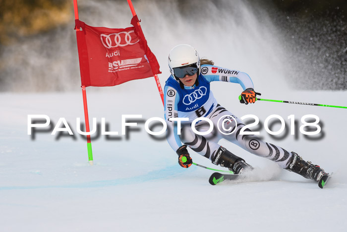 Bayerische Schülermeisterschaft Alpin Riesenslalom 27.01.2018