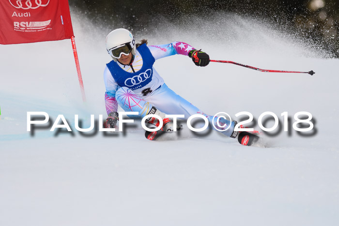 Bayerische Schülermeisterschaft Alpin Riesenslalom 27.01.2018