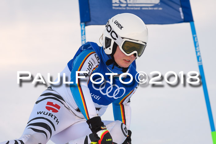 Bayerische Schülermeisterschaft Alpin Riesenslalom 27.01.2018