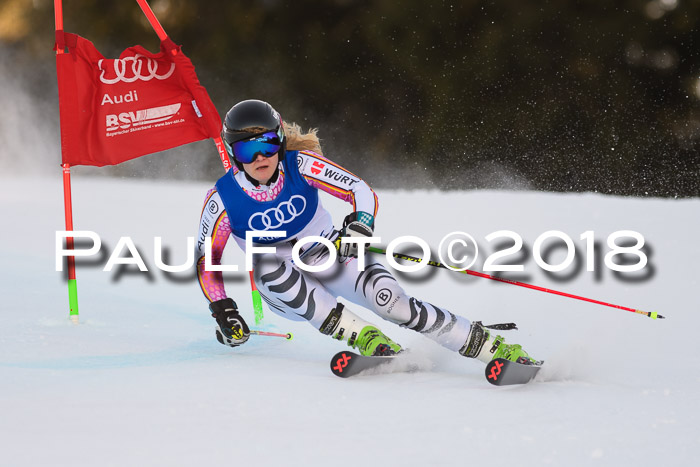 Bayerische Schülermeisterschaft Alpin Riesenslalom 27.01.2018