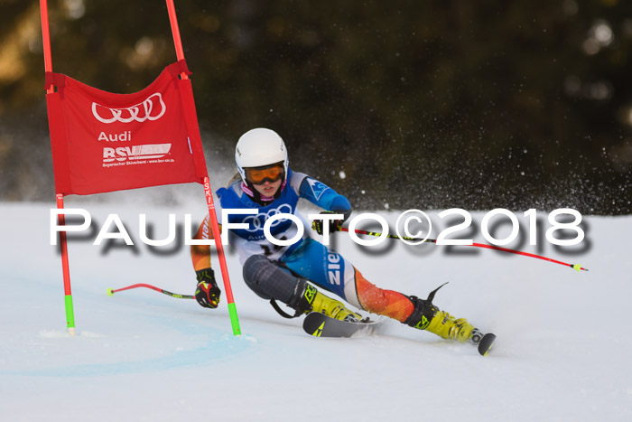 Bayerische Schülermeisterschaft Alpin Riesenslalom 27.01.2018