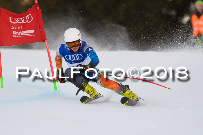 Bayerische Schülermeisterschaft Alpin Riesenslalom 27.01.2018