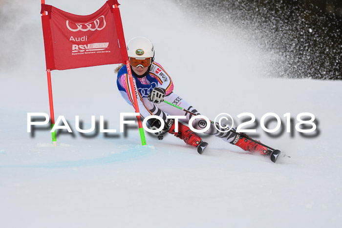 Bayerische Schülermeisterschaft Alpin Riesenslalom 27.01.2018