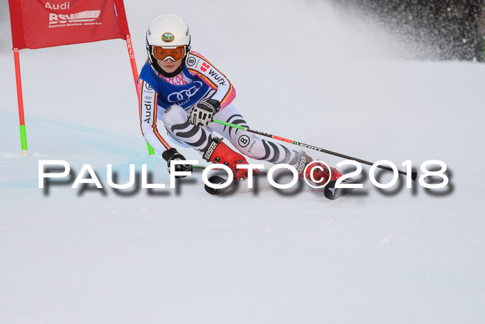 Bayerische Schülermeisterschaft Alpin Riesenslalom 27.01.2018