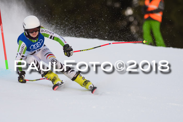 Bayerische Schülermeisterschaft Alpin Riesenslalom 27.01.2018