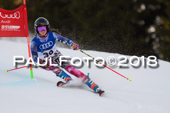 Bayerische Schülermeisterschaft Alpin Riesenslalom 27.01.2018