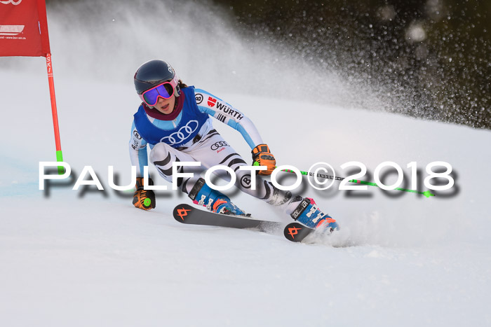 Bayerische Schülermeisterschaft Alpin Riesenslalom 27.01.2018