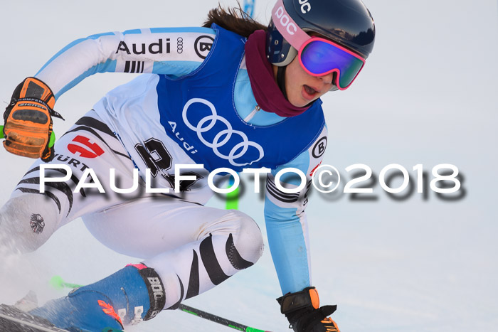 Bayerische Schülermeisterschaft Alpin Riesenslalom 27.01.2018