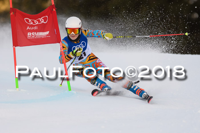 Bayerische Schülermeisterschaft Alpin Riesenslalom 27.01.2018