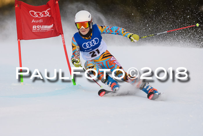 Bayerische Schülermeisterschaft Alpin Riesenslalom 27.01.2018