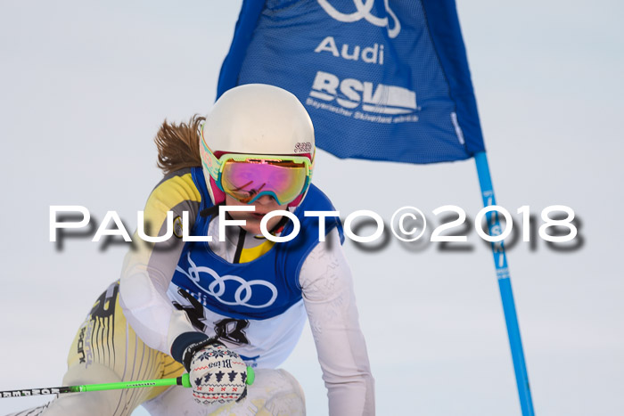 Bayerische Schülermeisterschaft Alpin Riesenslalom 27.01.2018