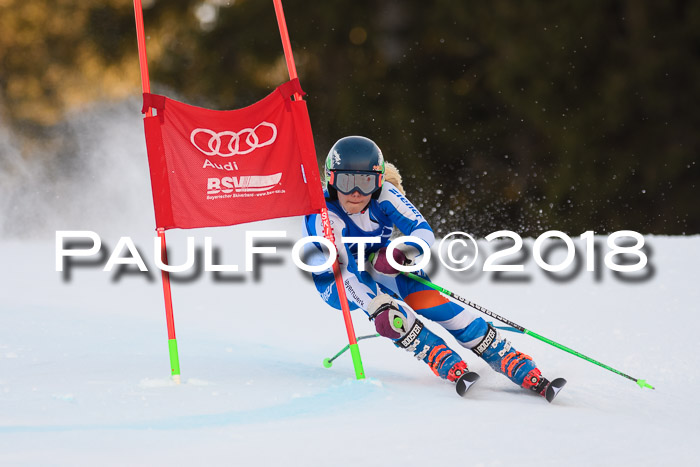 Bayerische Schülermeisterschaft Alpin Riesenslalom 27.01.2018