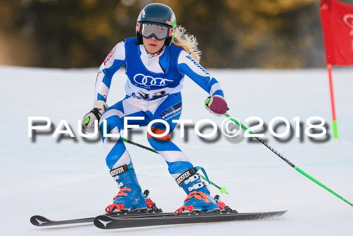 Bayerische Schülermeisterschaft Alpin Riesenslalom 27.01.2018