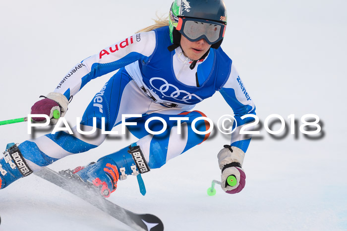 Bayerische Schülermeisterschaft Alpin Riesenslalom 27.01.2018