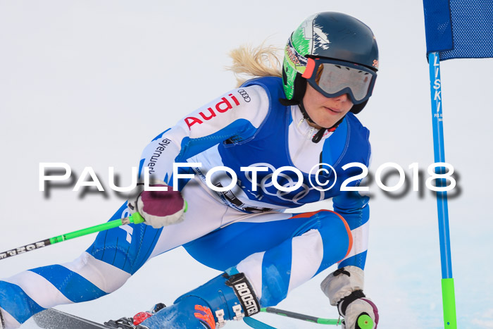 Bayerische Schülermeisterschaft Alpin Riesenslalom 27.01.2018