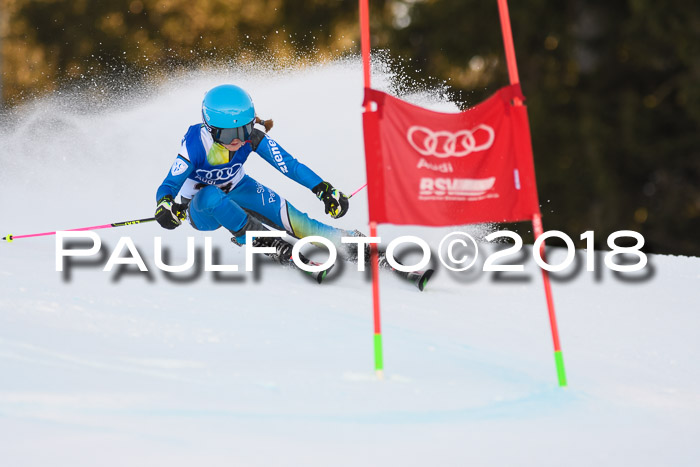 Bayerische Schülermeisterschaft Alpin Riesenslalom 27.01.2018