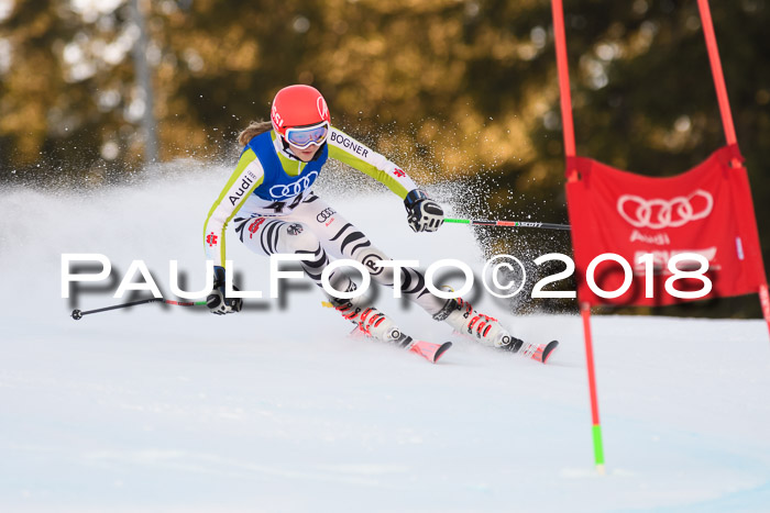 Bayerische Schülermeisterschaft Alpin Riesenslalom 27.01.2018