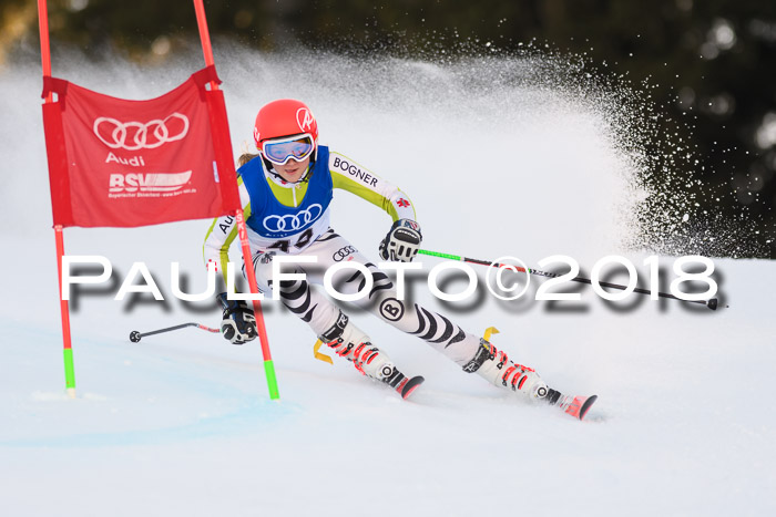 Bayerische Schülermeisterschaft Alpin Riesenslalom 27.01.2018