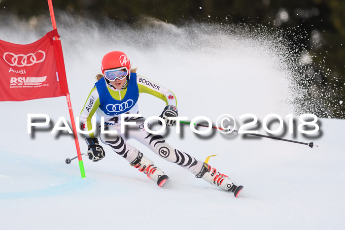 Bayerische Schülermeisterschaft Alpin Riesenslalom 27.01.2018