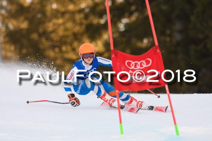 Bayerische Schülermeisterschaft Alpin Riesenslalom 27.01.2018