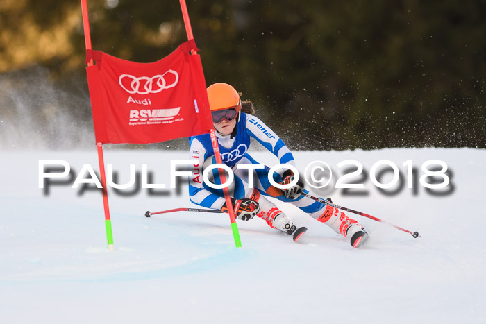 Bayerische Schülermeisterschaft Alpin Riesenslalom 27.01.2018